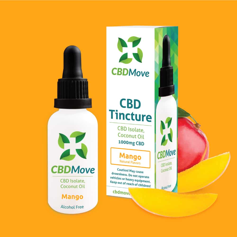 CBD Move Tincture - Mango