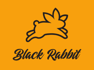 Black Rabbit Logo Yellow