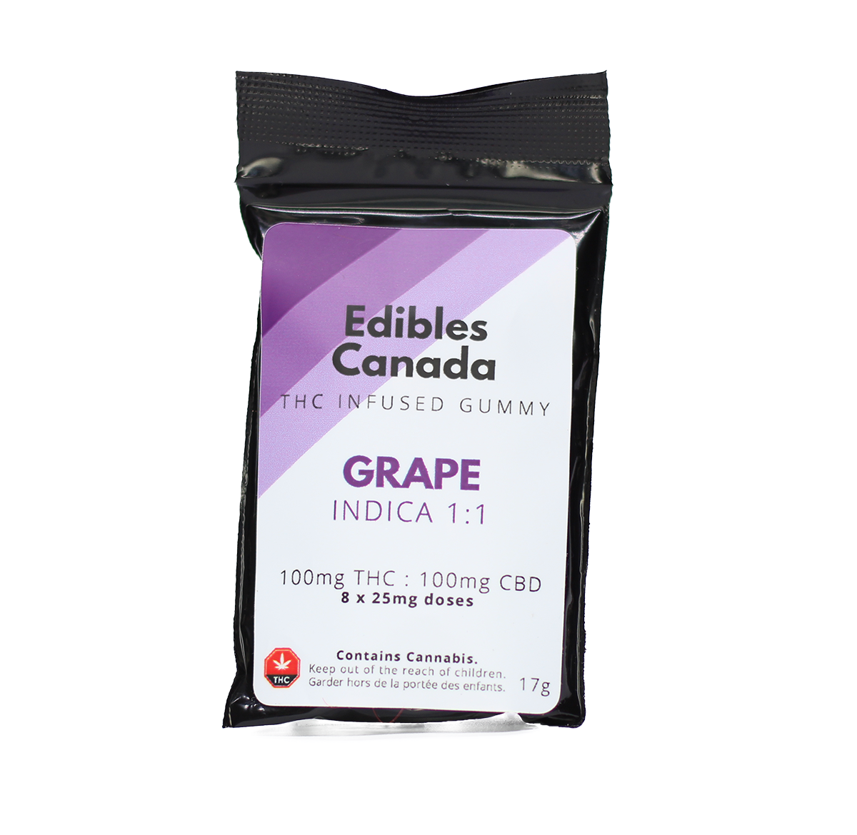 Edibles Canada Grape THC Gummies