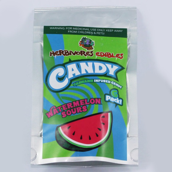 Herbivores Edibles – Watermelon Sour Gummy Candy