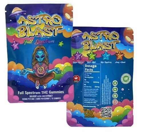 Astro Full Spectrum THC Gummies | 500mg
